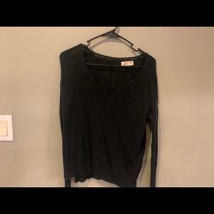 Hollister black sweater